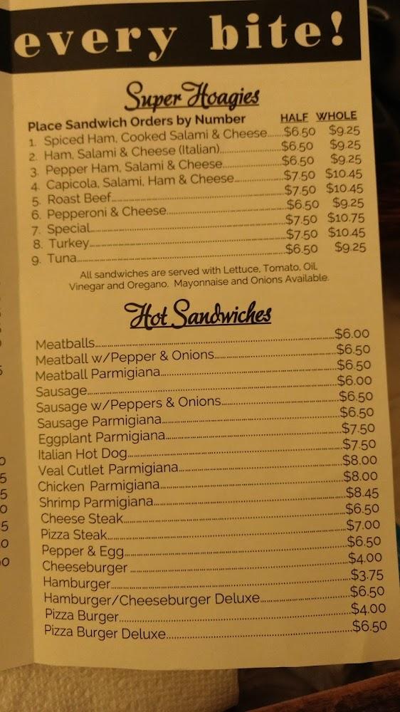 Newton Pizza Menu image 3